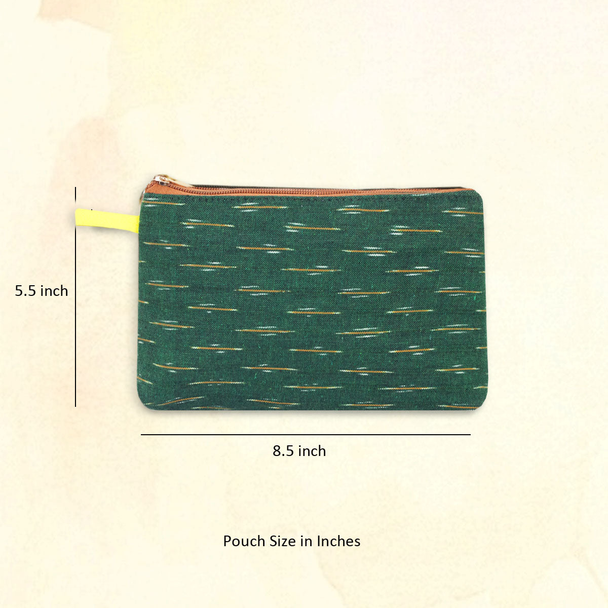 Baagh Ikkat Sling and Pouch Combo