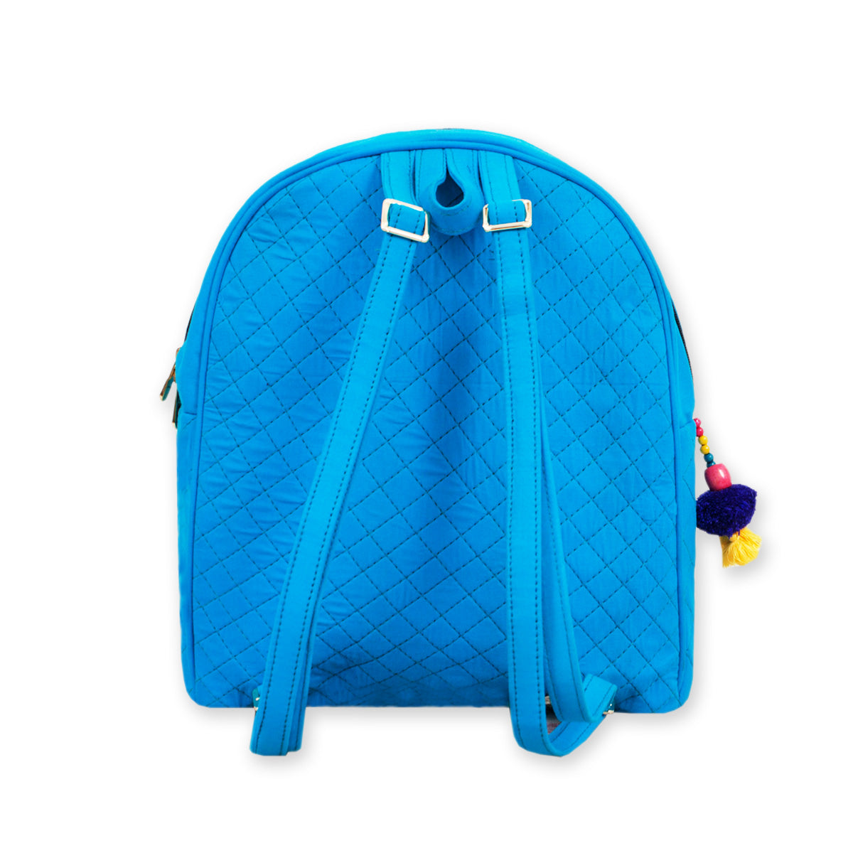 Printed Backpack- Blue Garden