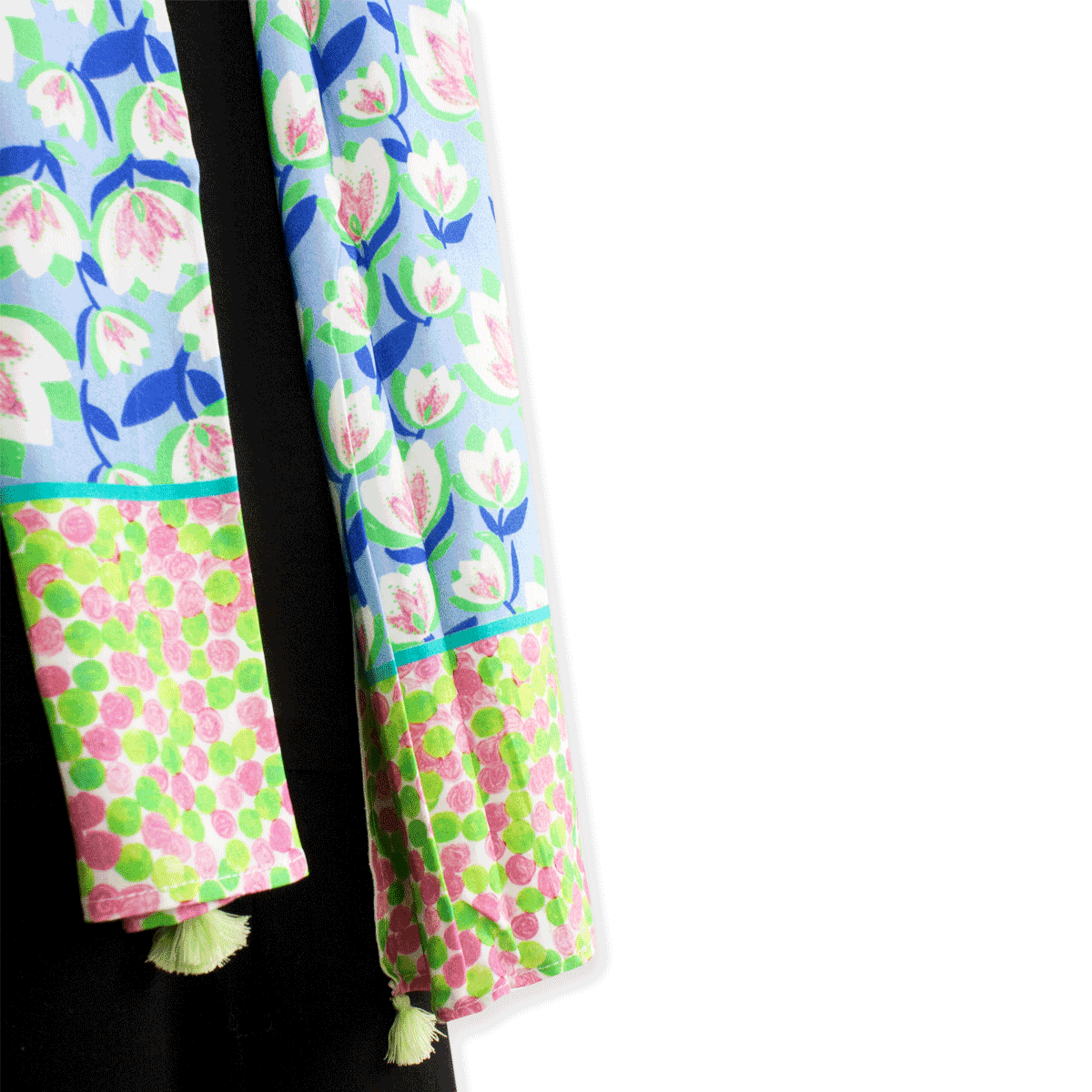 Blue Garden Stole