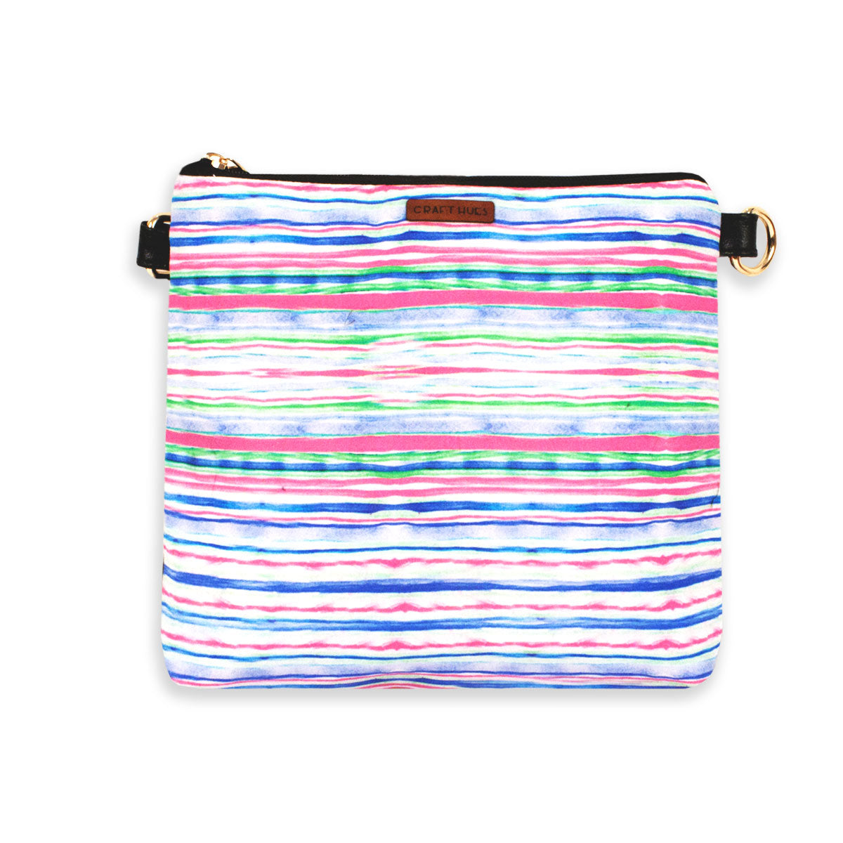 Blue Stripes Sling Bag