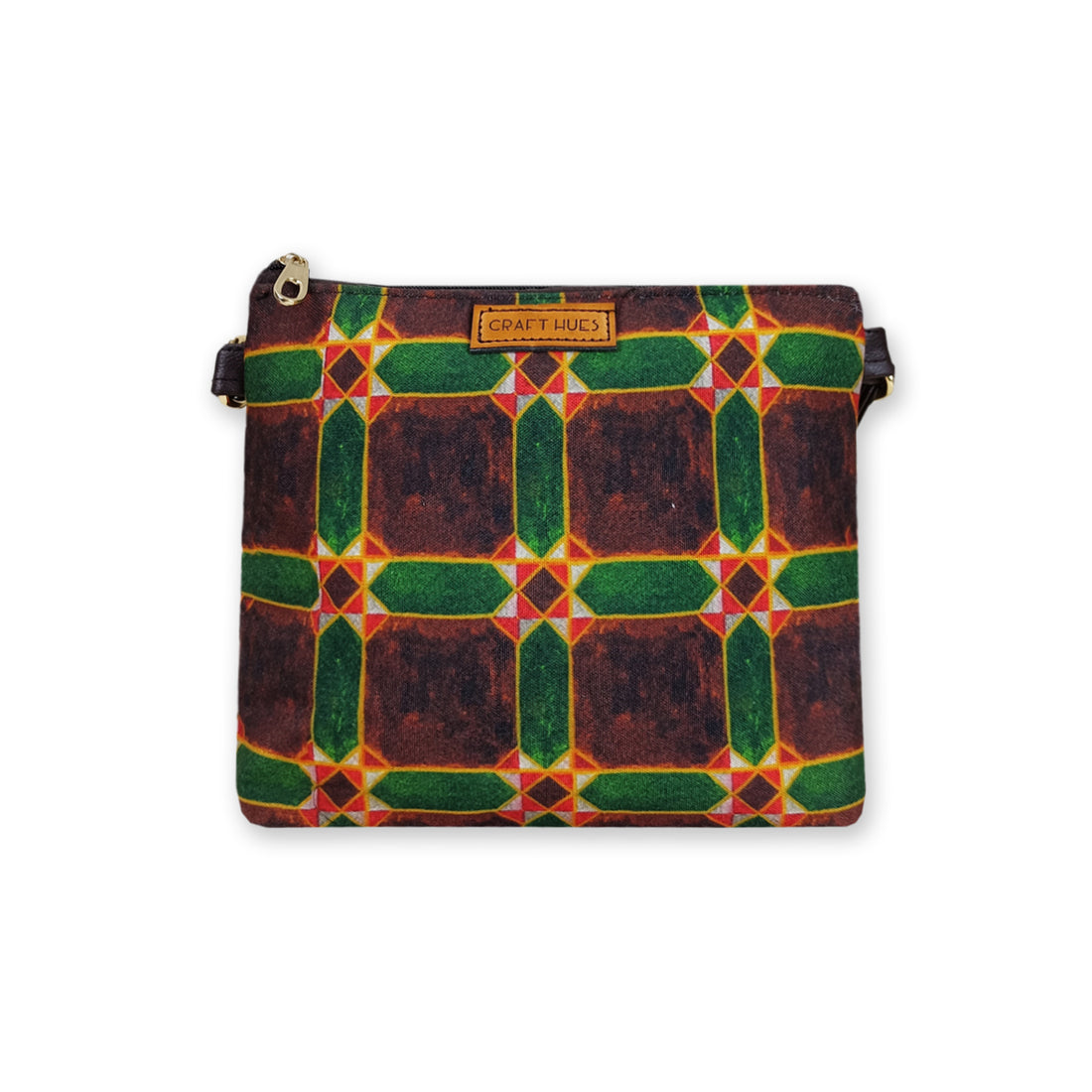 Checks Tiles Sling Bag