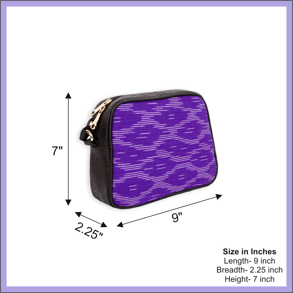Mystery Ikkat Sling Bag