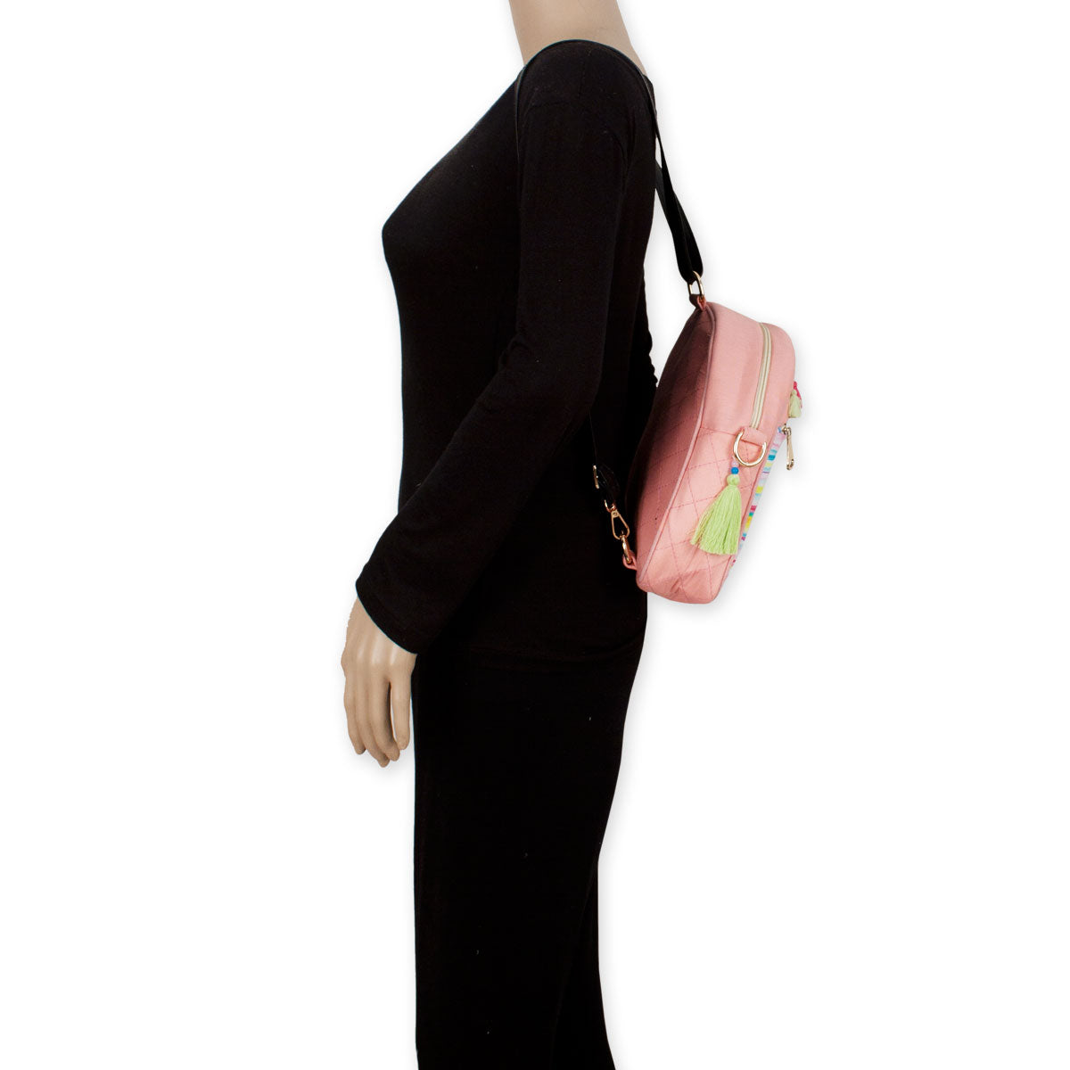 Pink Stripes Backpack