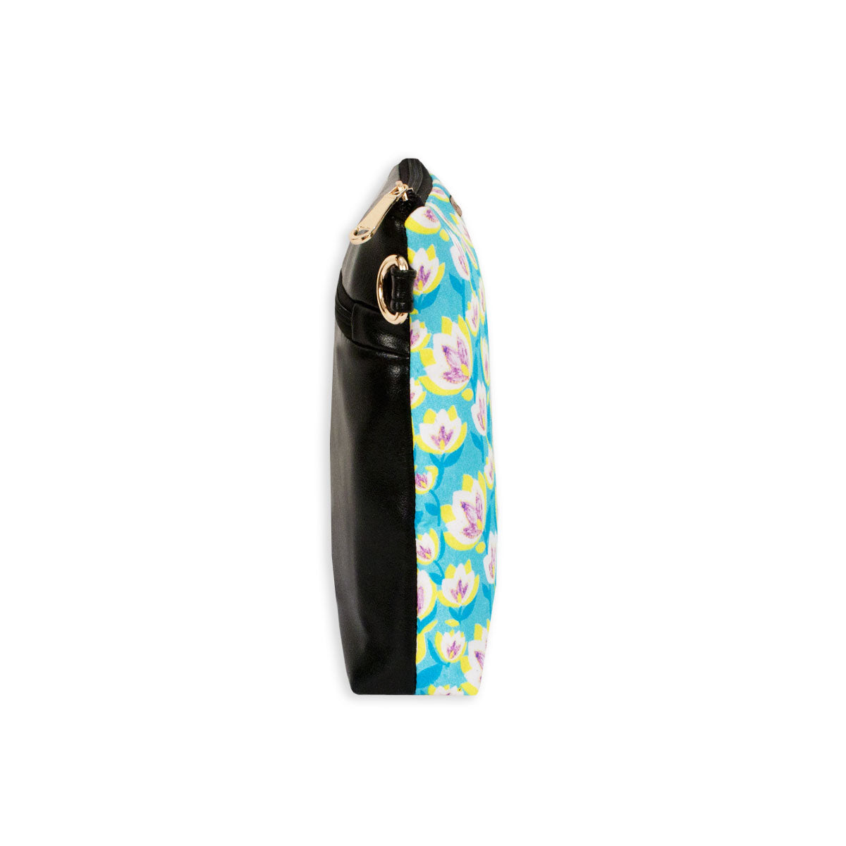 Purple Floral Sling Bag