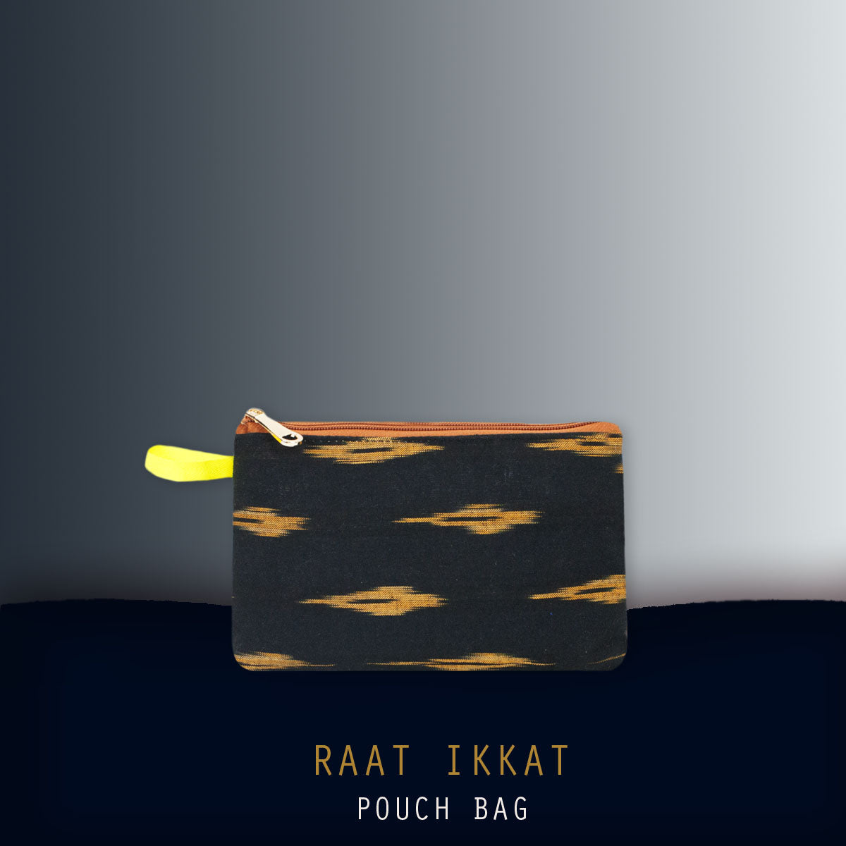 Raat Ikkat Pouch