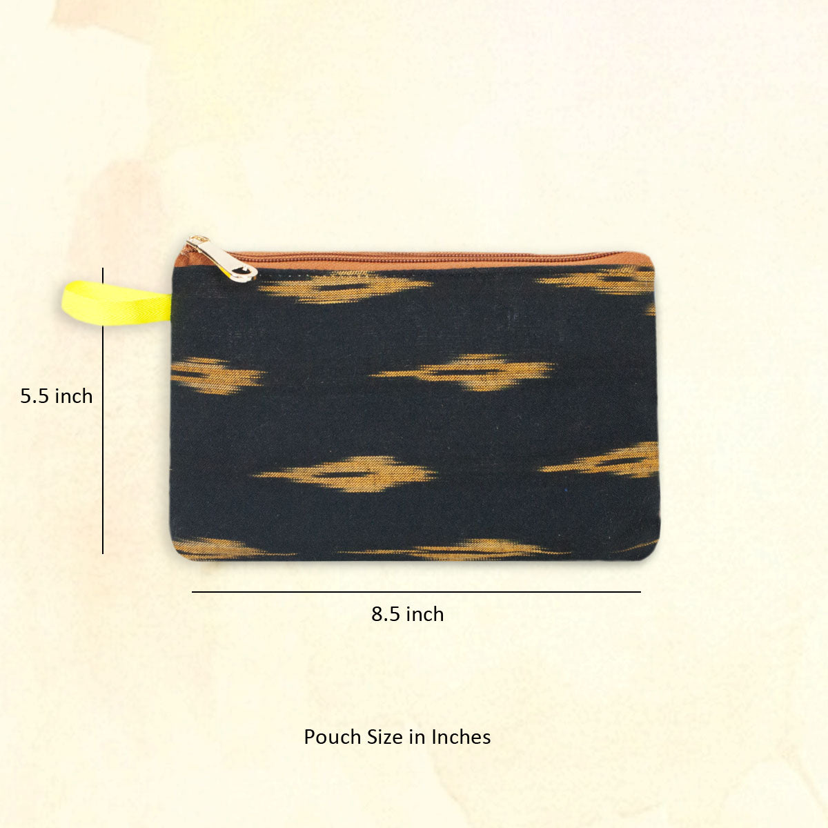 Raat Ikkat Sling and Pouch Combo