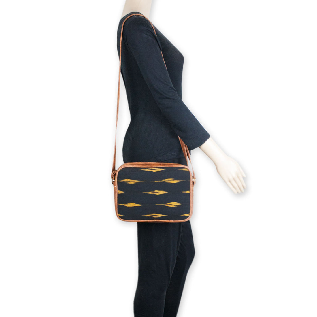 Raat Ikkat Sling Bag