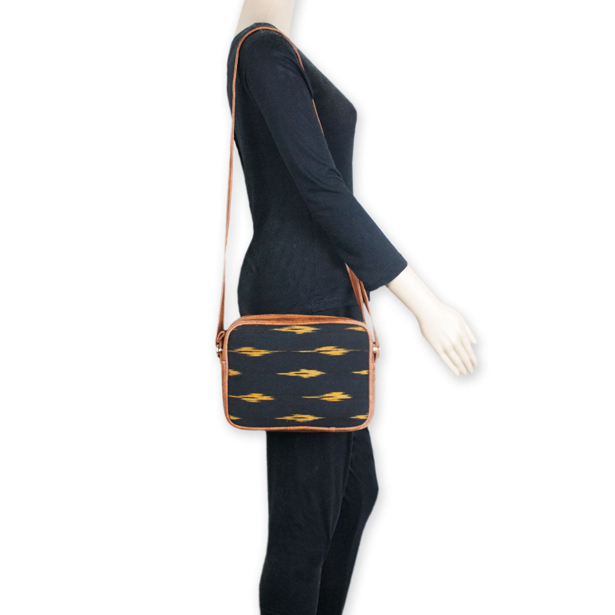 Raat Ikkat Sling Bag