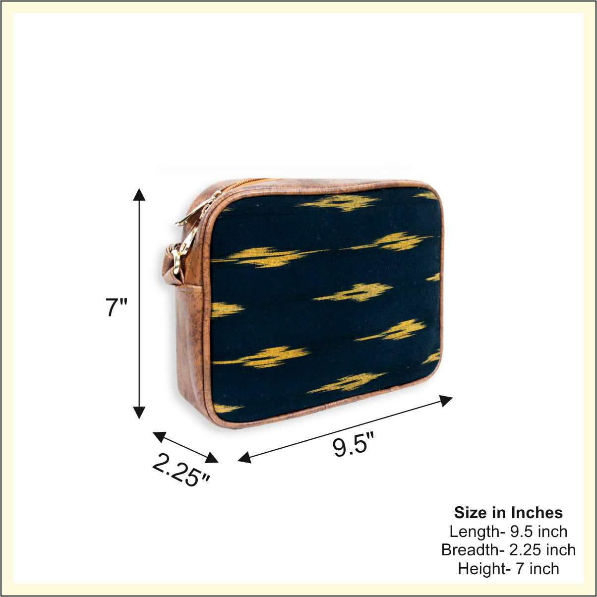 Raat Ikkat Sling Bag