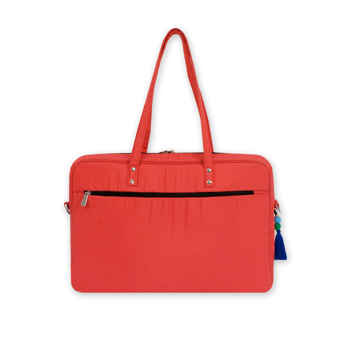 Red Checks Laptop Bag