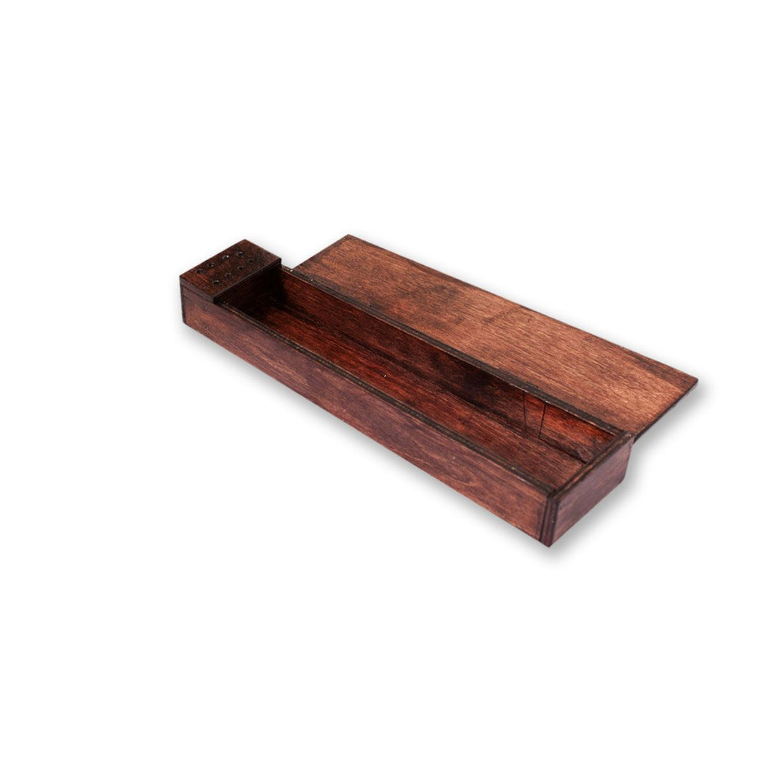 Agarbatti Stand and Storage Box- Brown