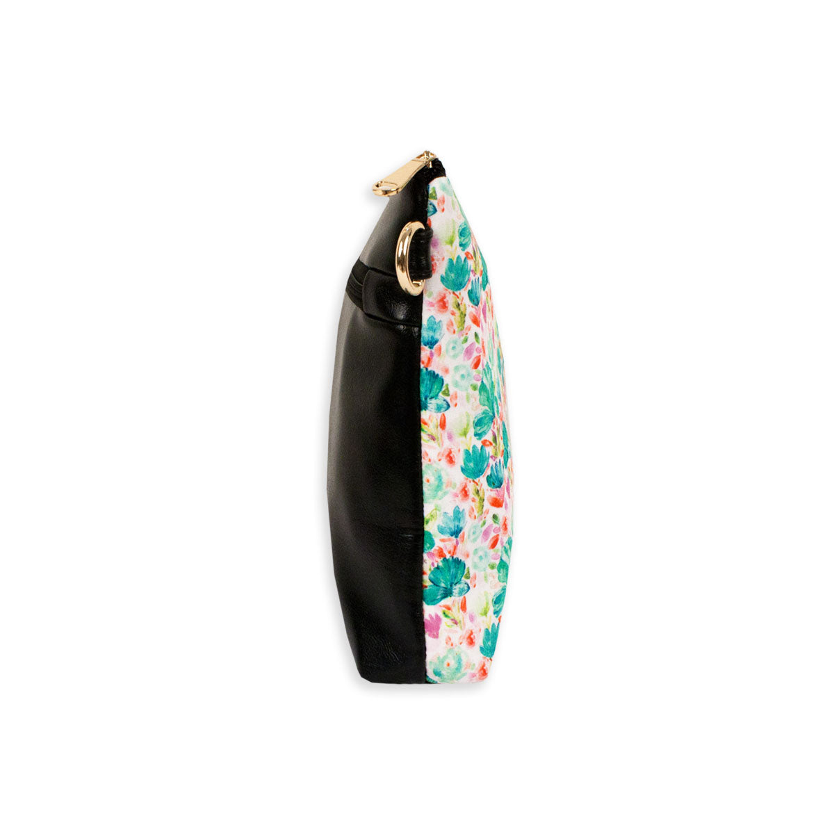 Aqua Flowers Sling Bag