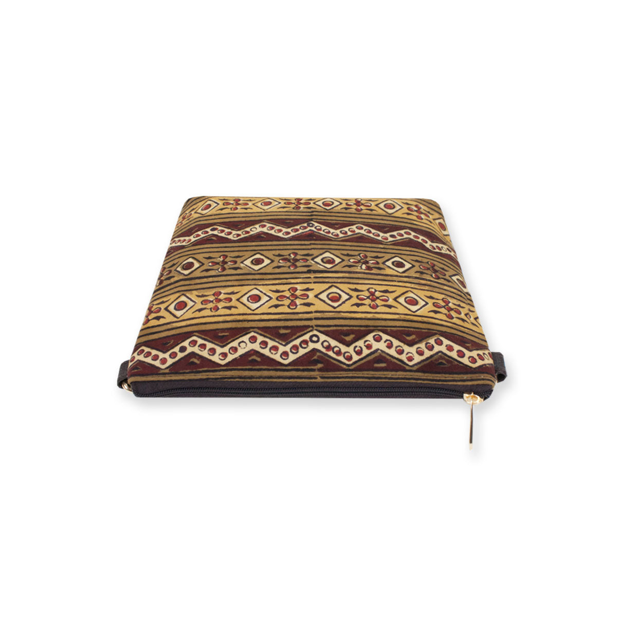 Block-Printed Aztec Sling Bag