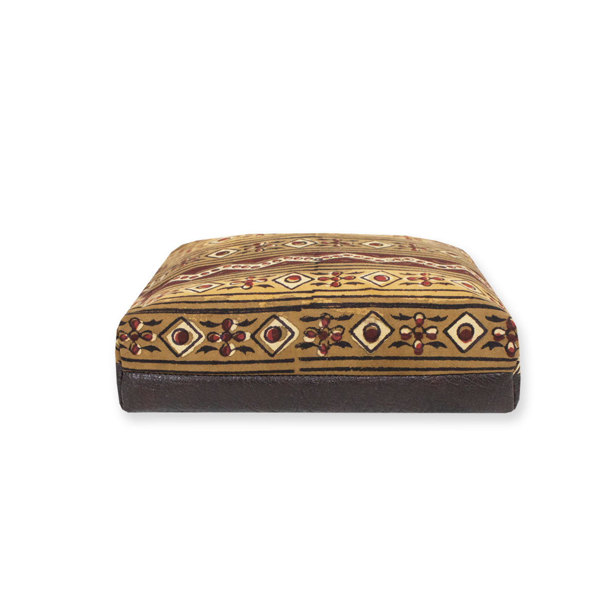 Block-Printed Aztec Sling Bag