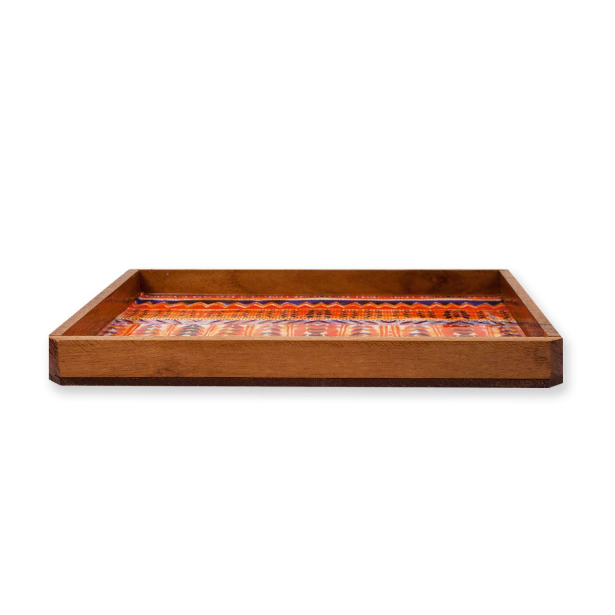 Aztec Rectangle Wooden Tray