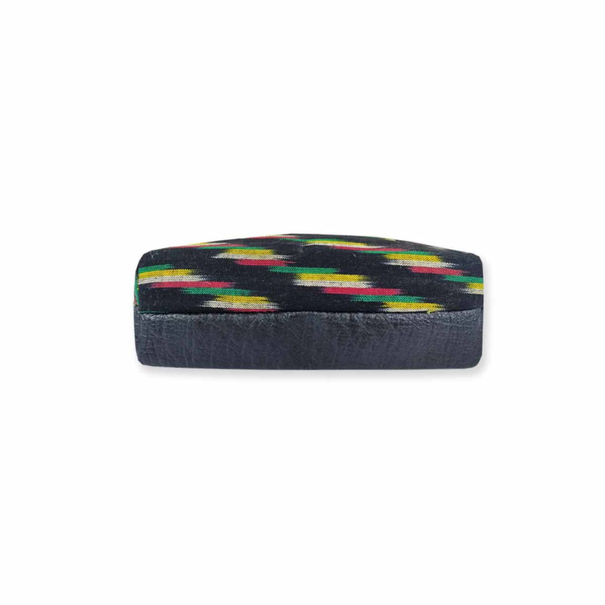 Black Road Ikkat Pouch Bag