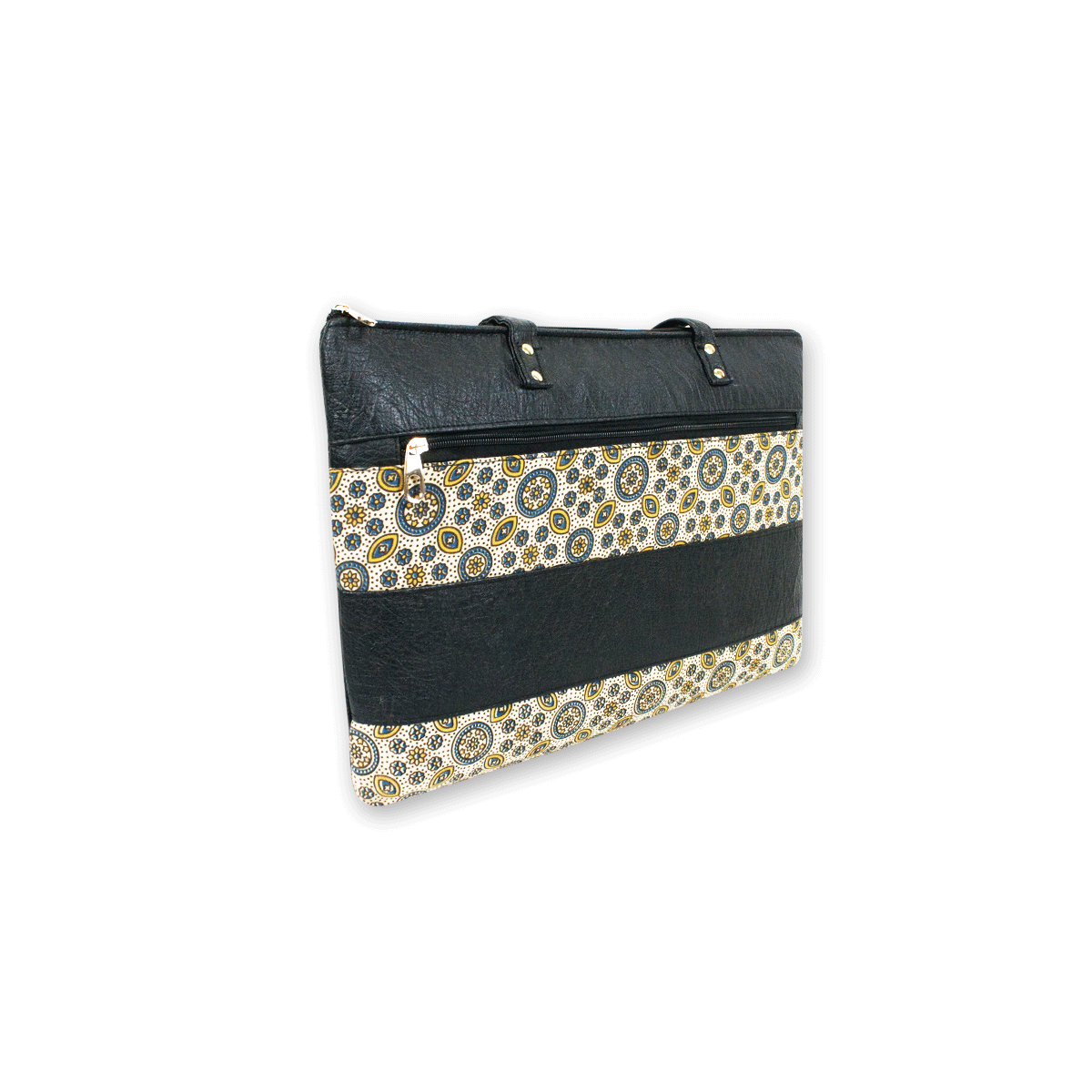 Navy Ajrakh Laptop Sleeve
