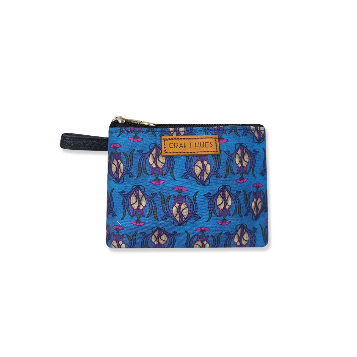 Blue Garden Art Nouveau Multi-purpose Pouch
