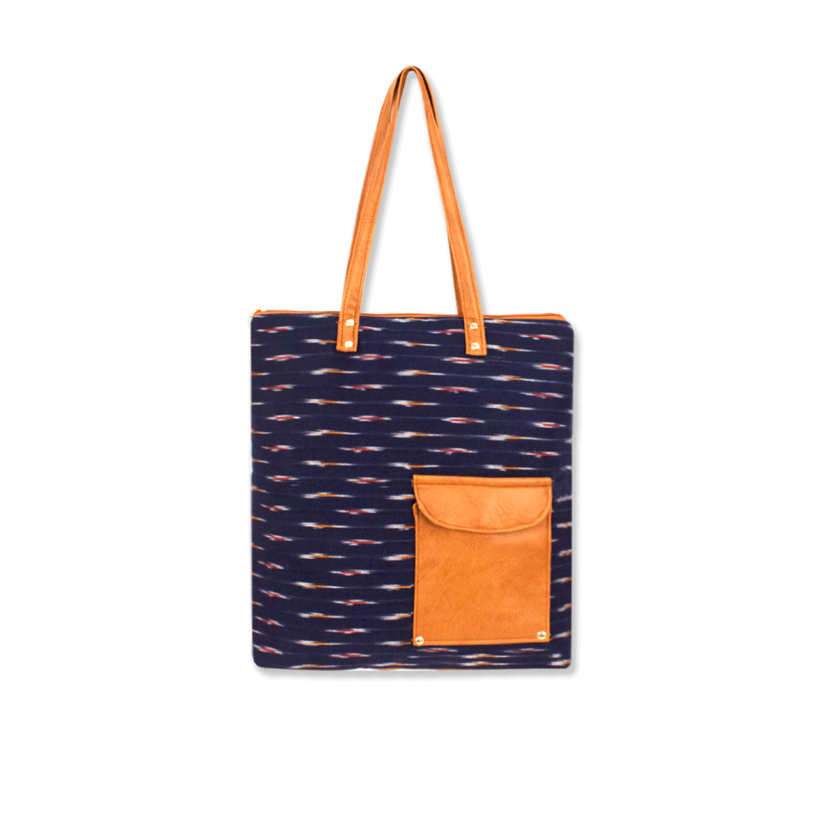 Indigo Mood Ikat Office Bag