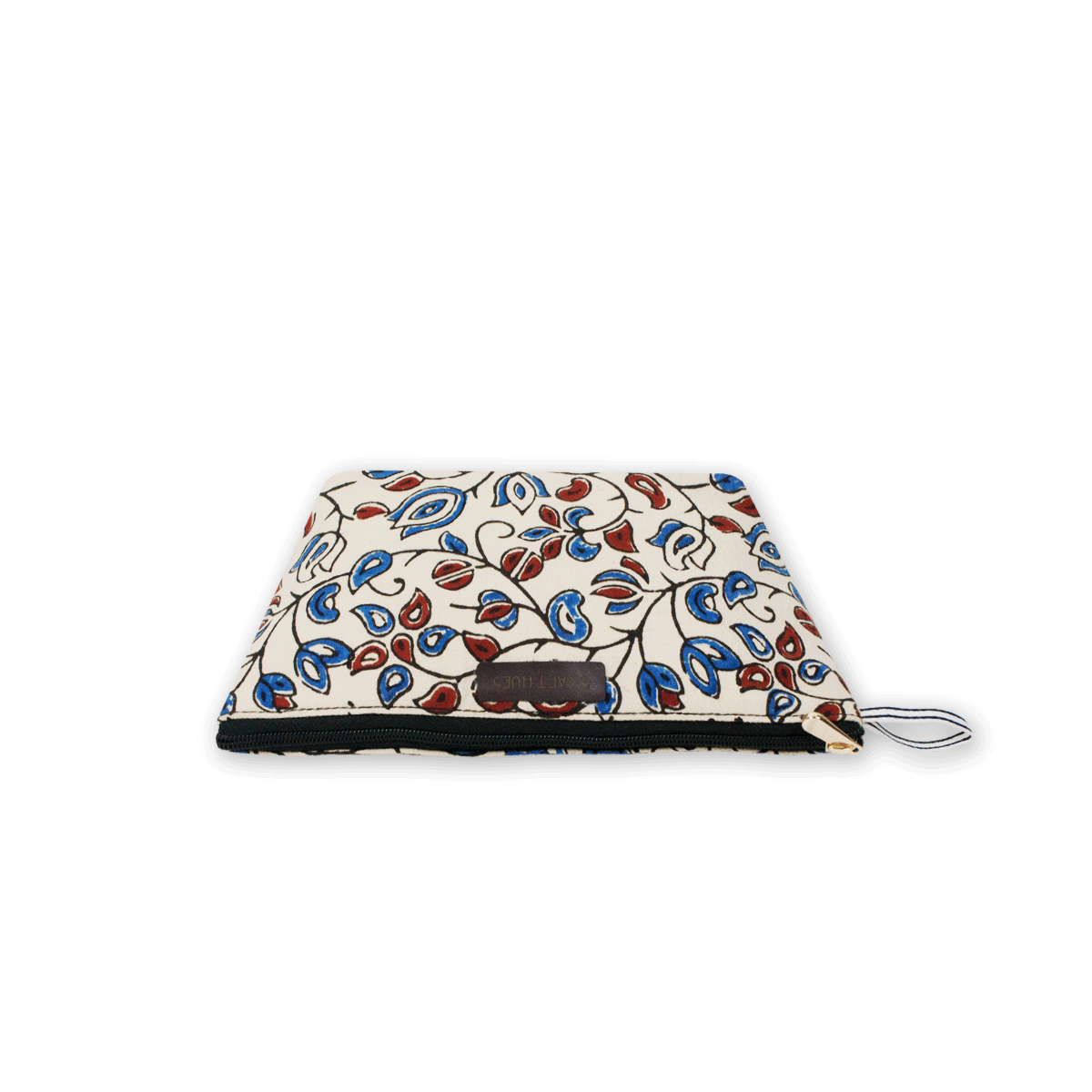 Lata Block Printed Pouch