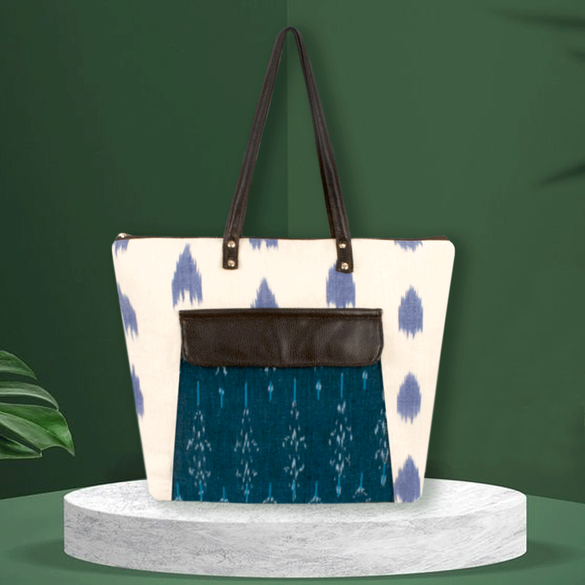 Ikat cheap print bags