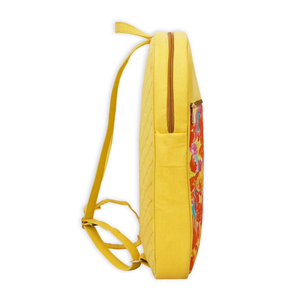 Yellow Garden Laptop Bag