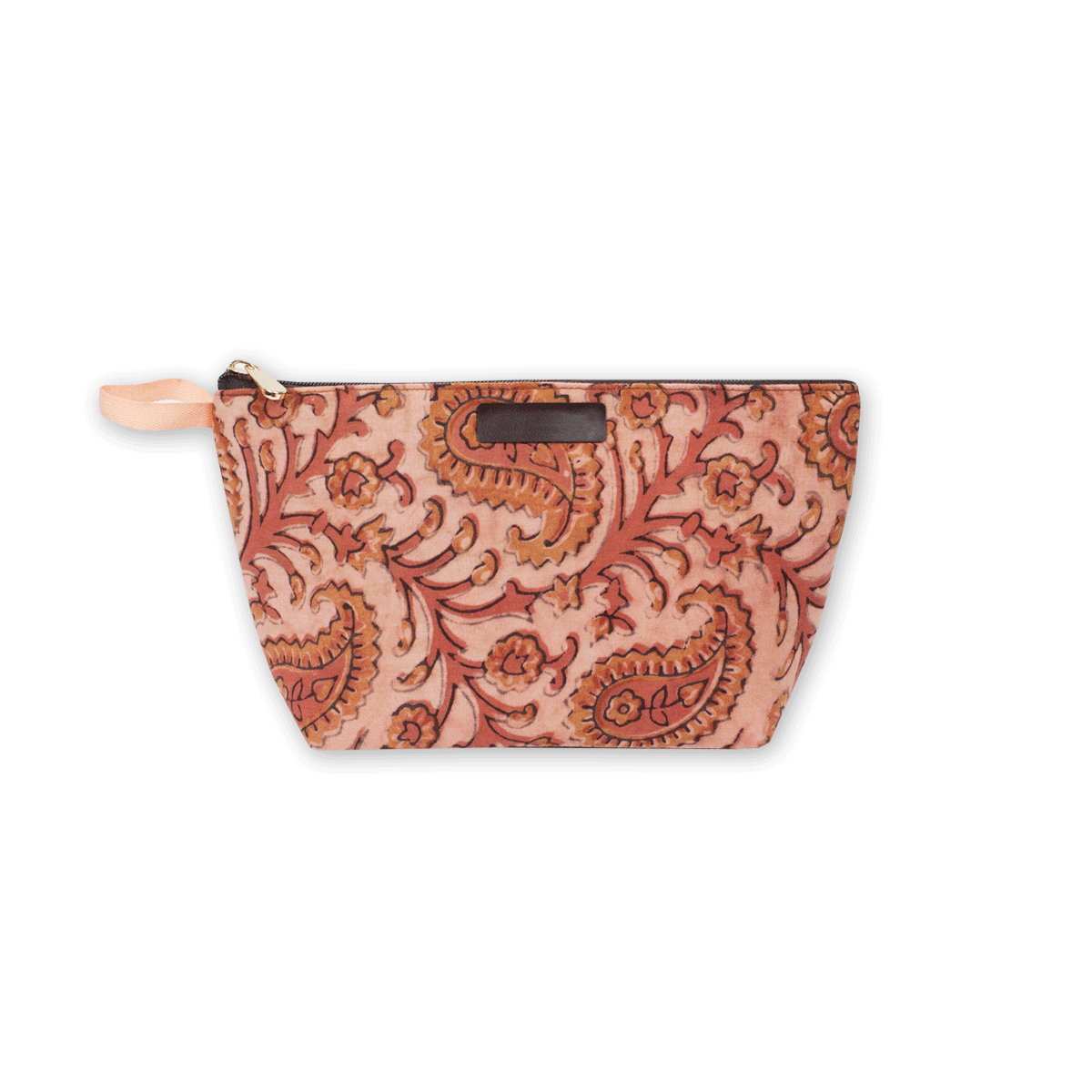 Paisley Block Printed Pouch