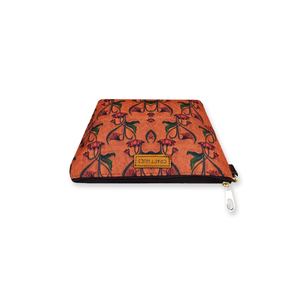 Brown Lotus Art Nouveau Sling Bag