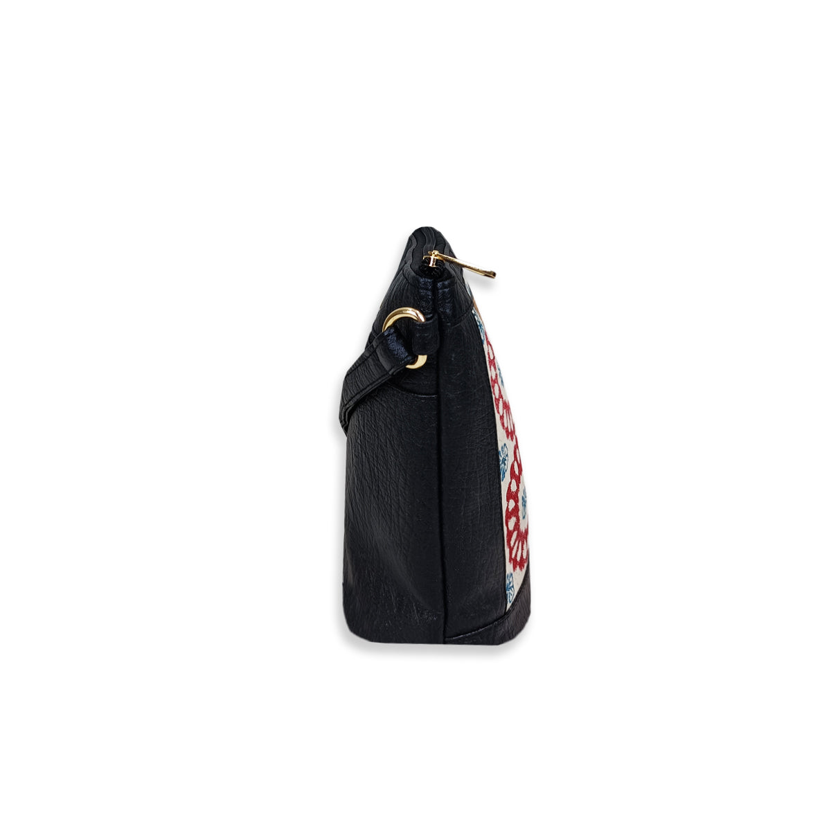 Chakra Block-Printed Bucket Sling Bag