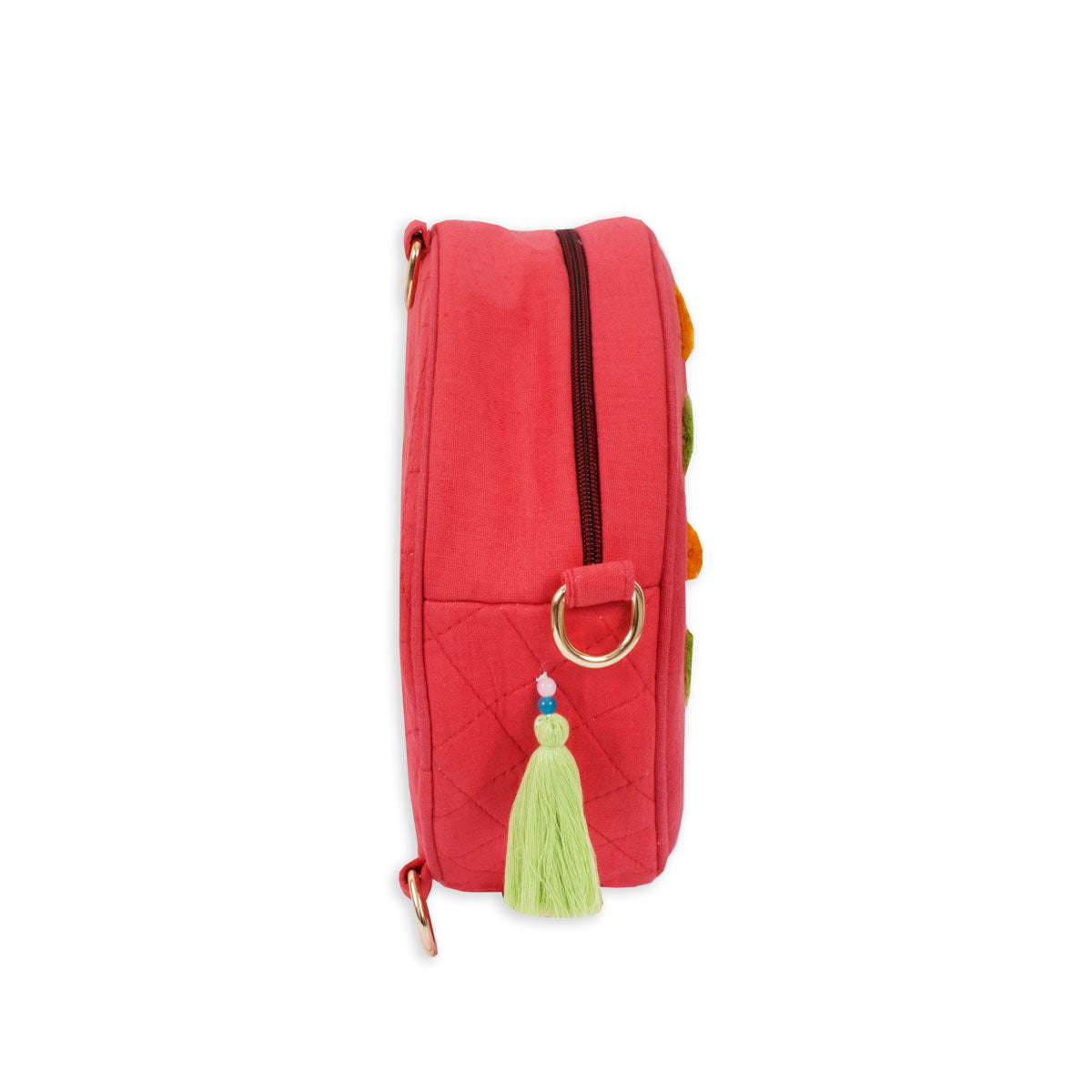 Round Red Garden Backpack