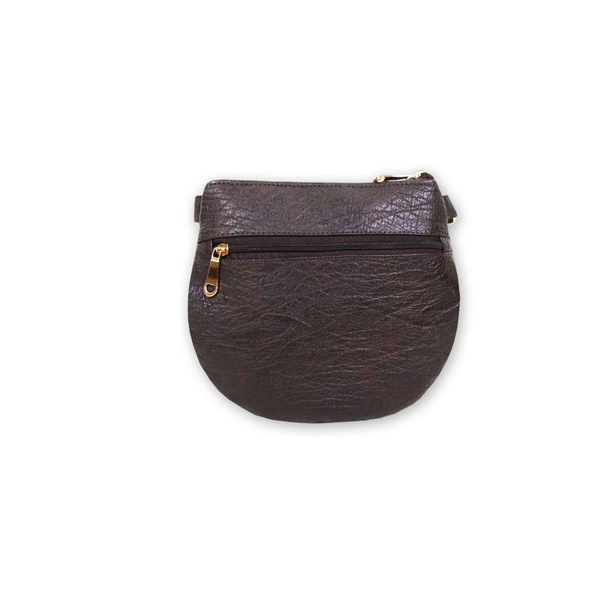 Ikkat Leaf Block Printed Sling Bag