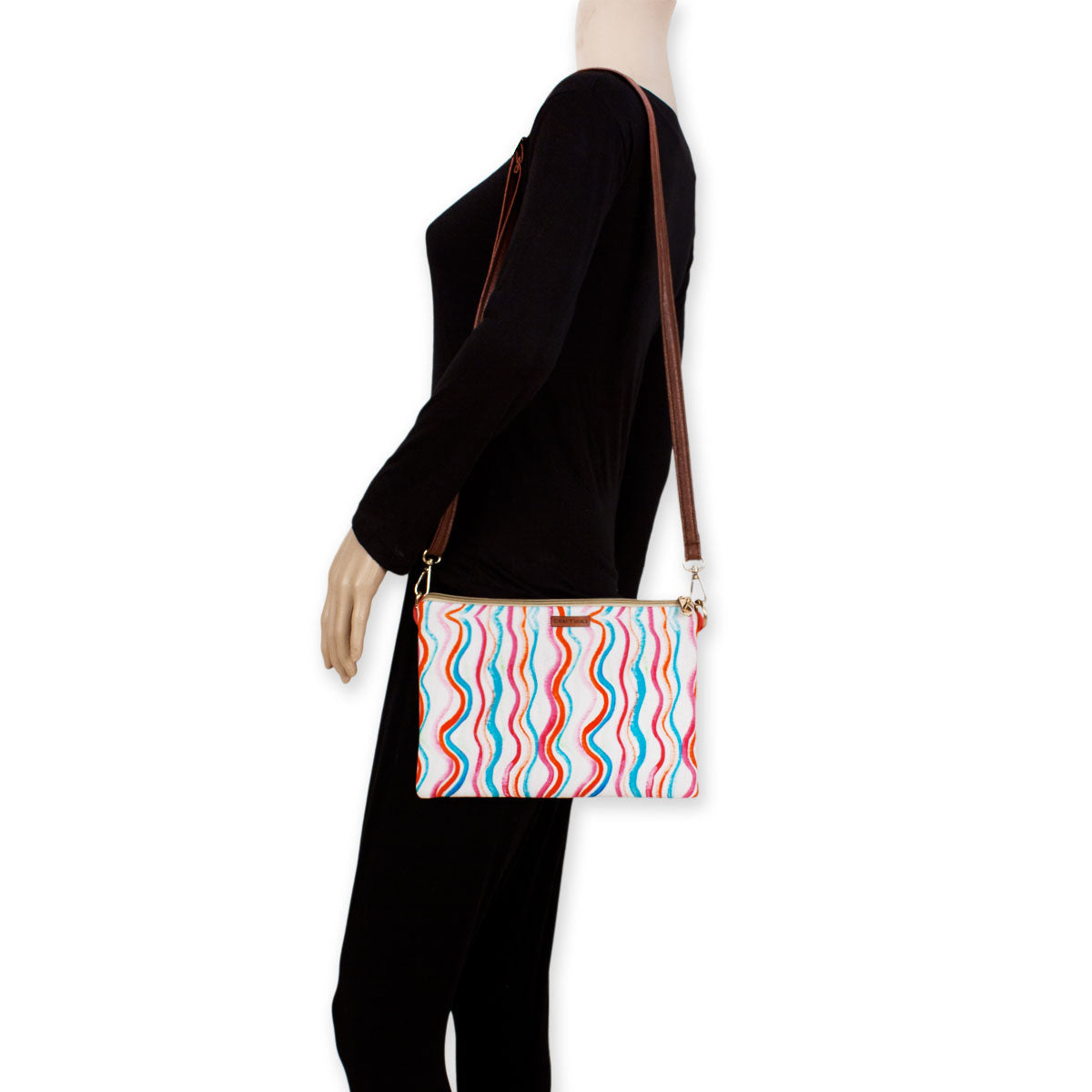 Craft hues Waves Sling Bag