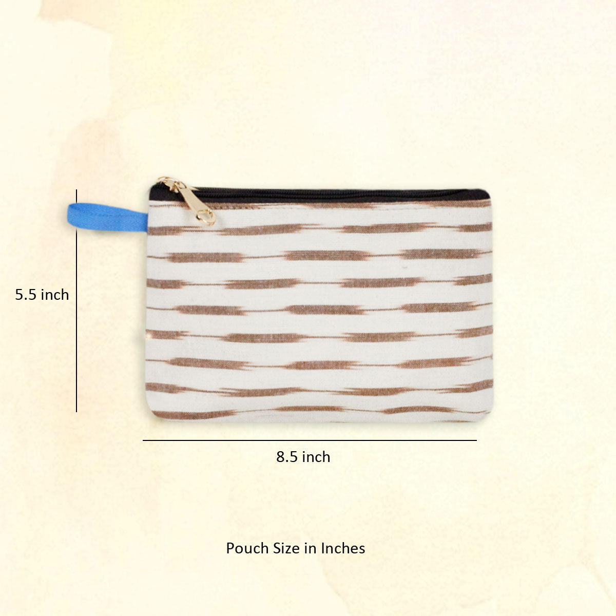 Dessert Ikkat Sling and Pouch Combo
