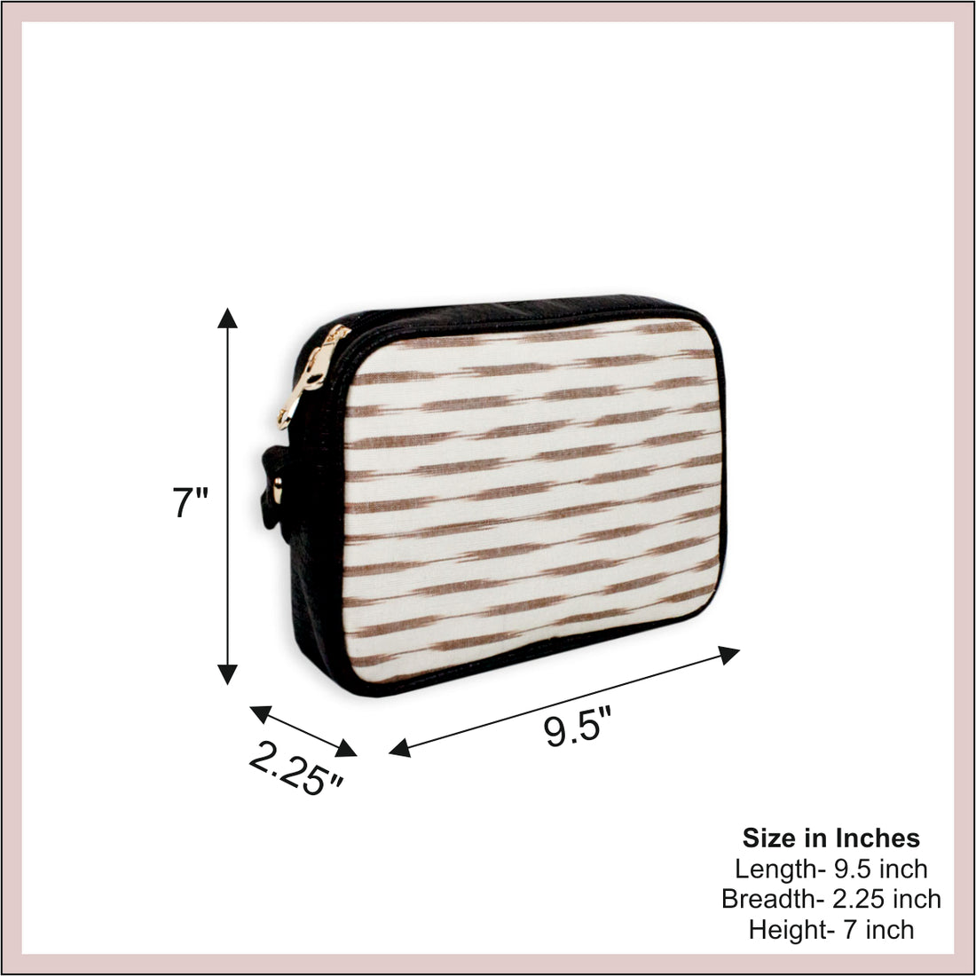 Dessert Ikkat Sling Bag
