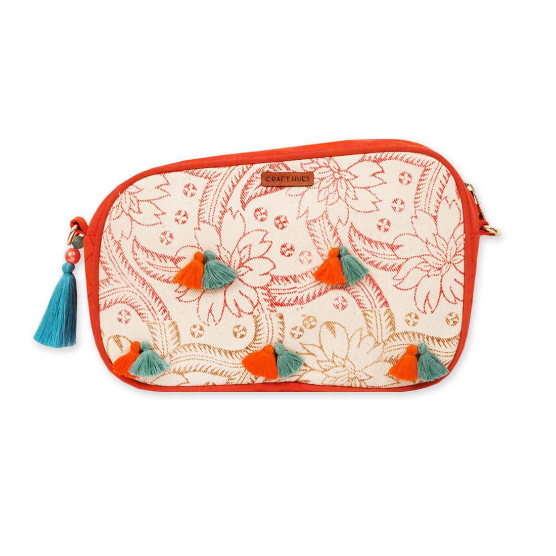 Floral Box Sling Bag