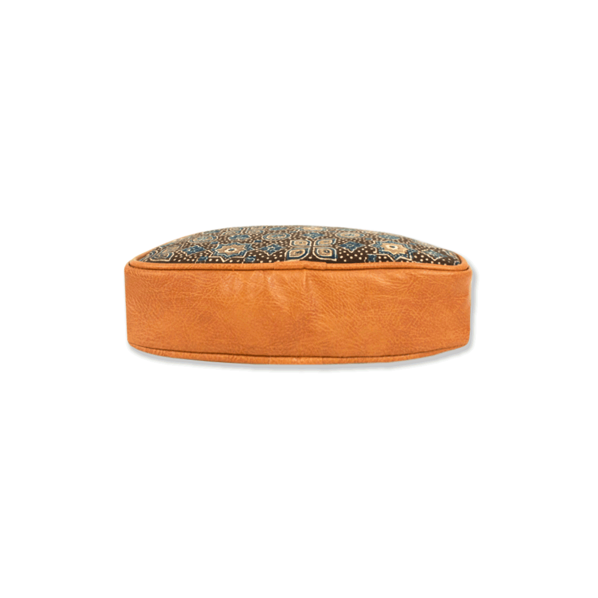 Ajrakh Block printed Box Sling Bag
