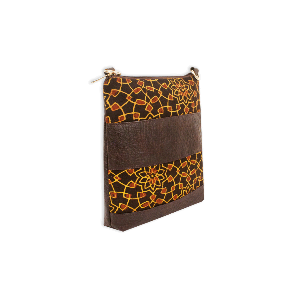 Mughal Art Block Printed Sling Bag