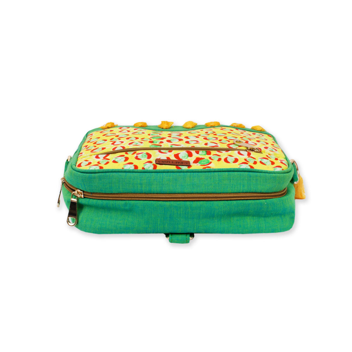 Green red Bubbles Backpack