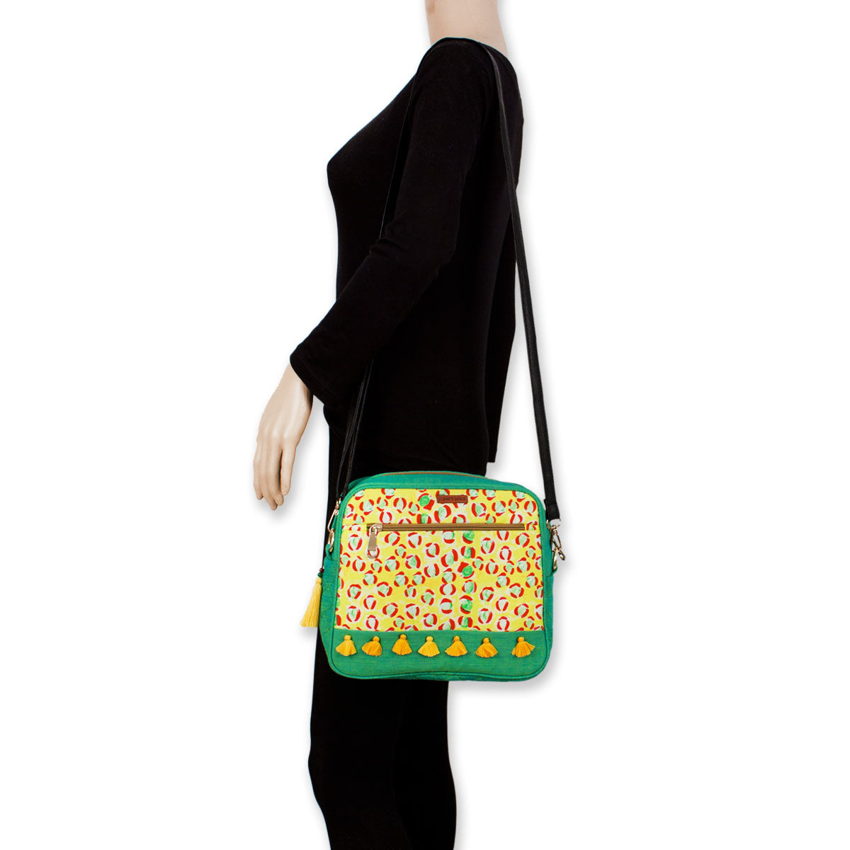 Green red Bubbles Backpack