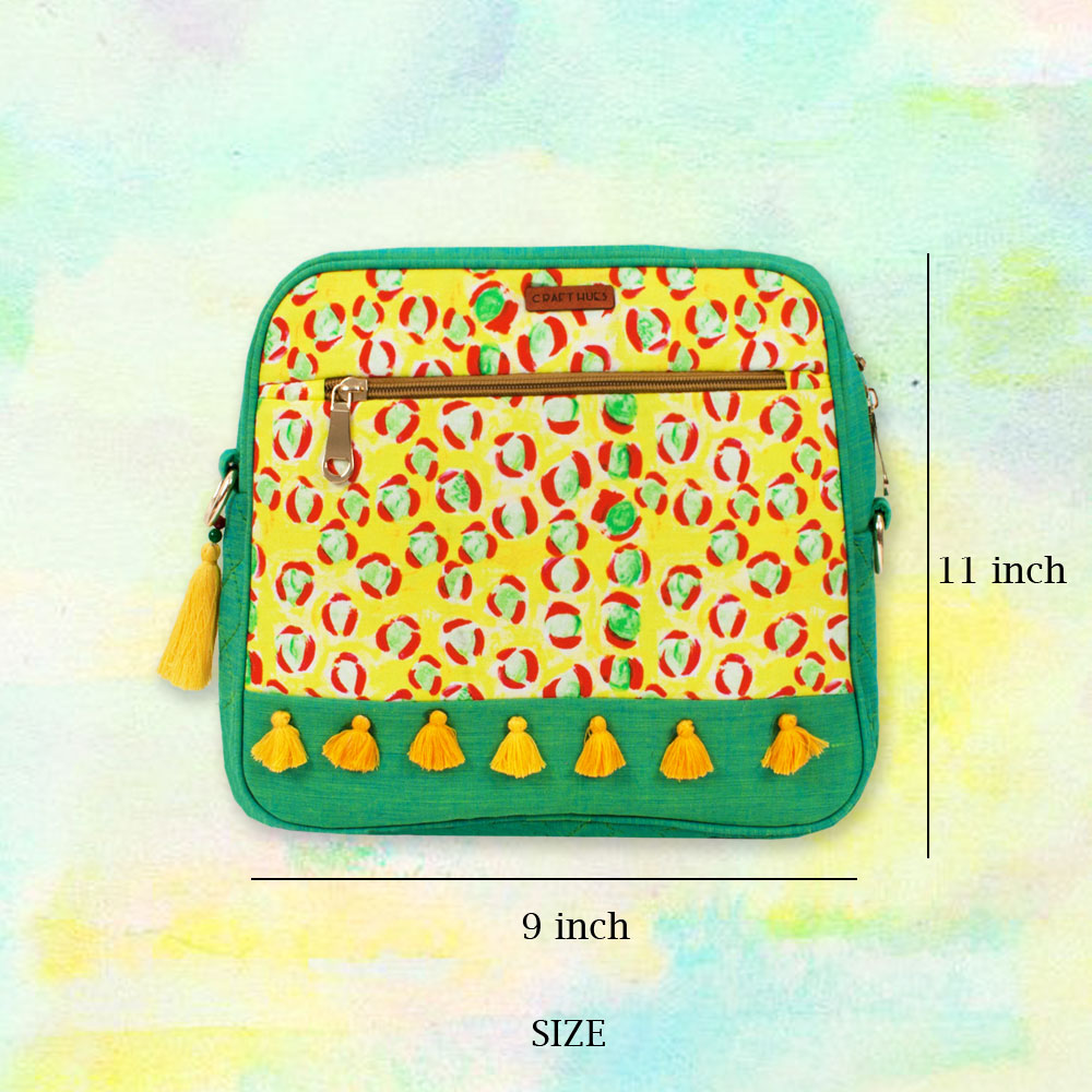Green red Bubbles Backpack