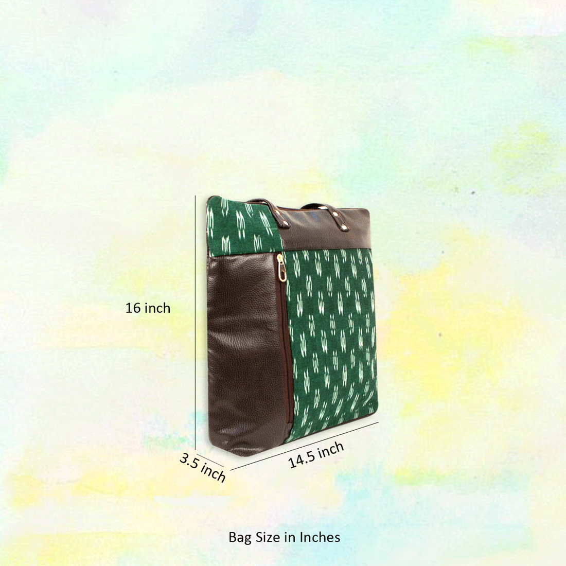 Green World Ikat Combo