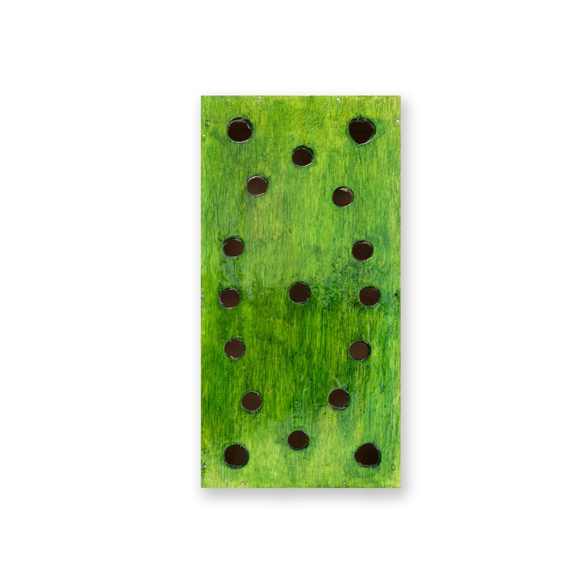 Wooden Pen Stand (Printed Green Color)