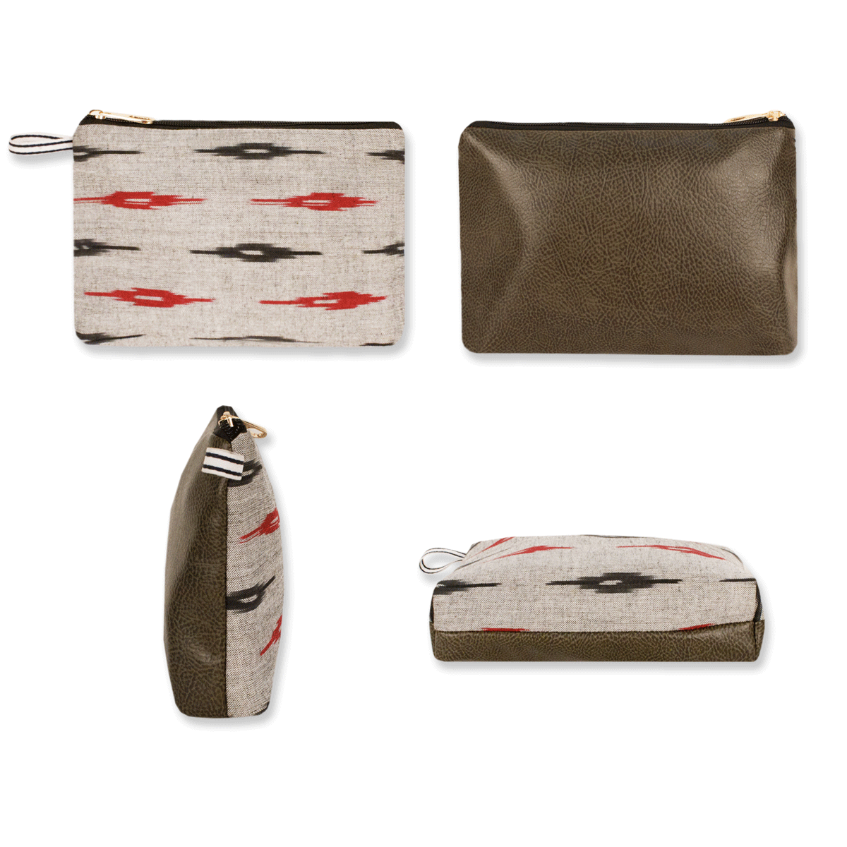 Graceful Grey Ikat Combo