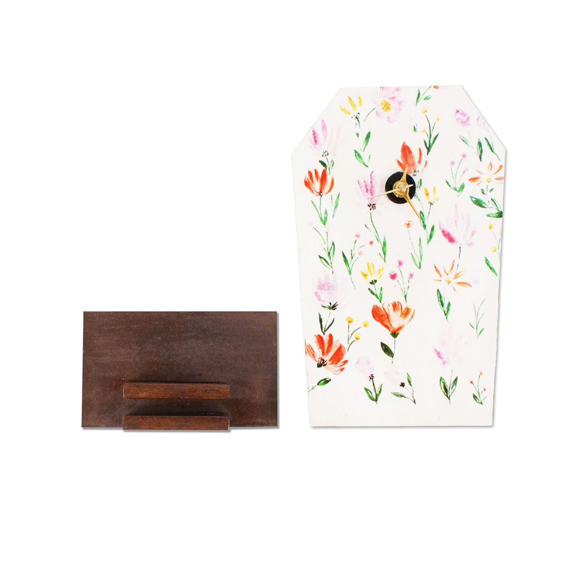 Pretty Garden Table Clock