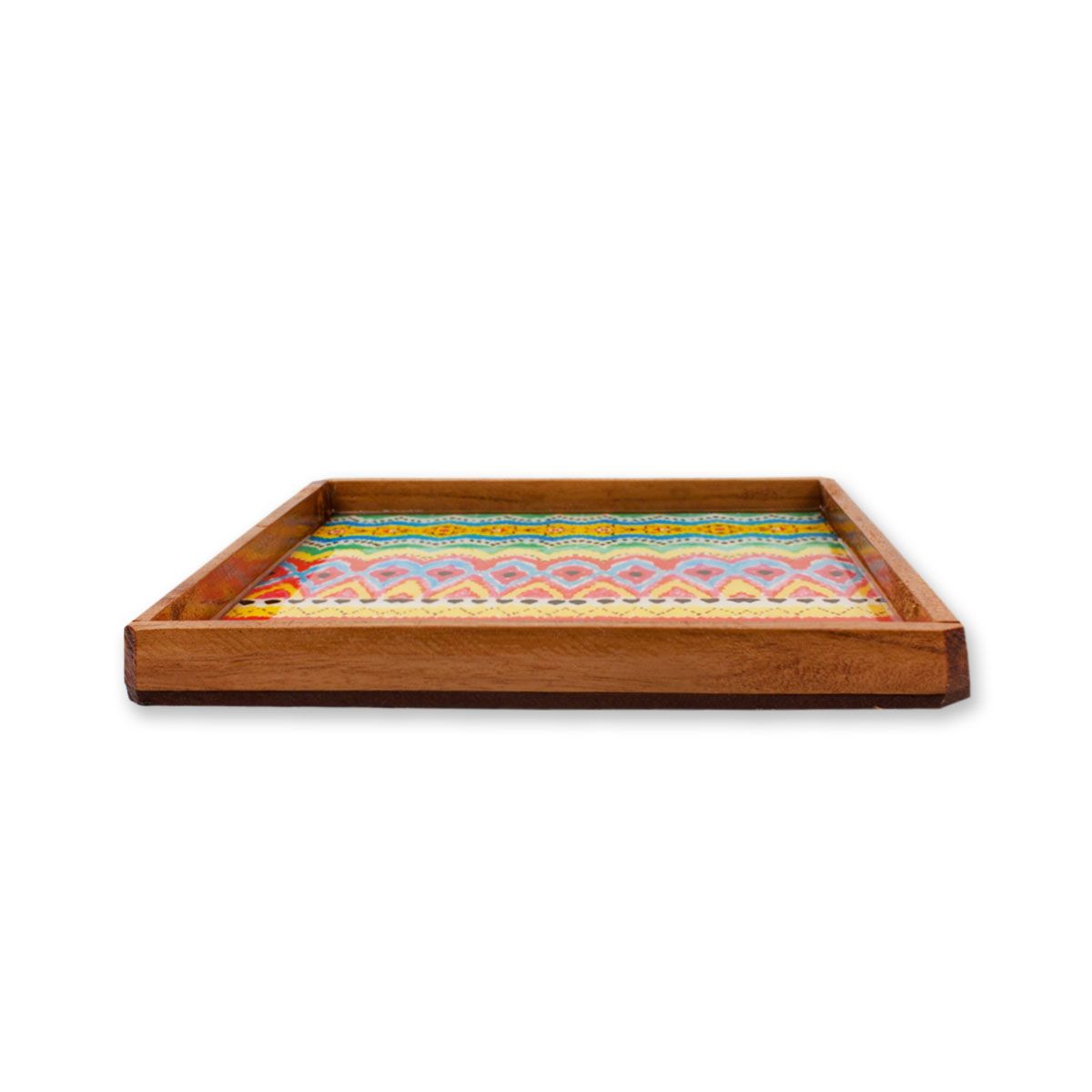 Ikkat Large Serving Tray