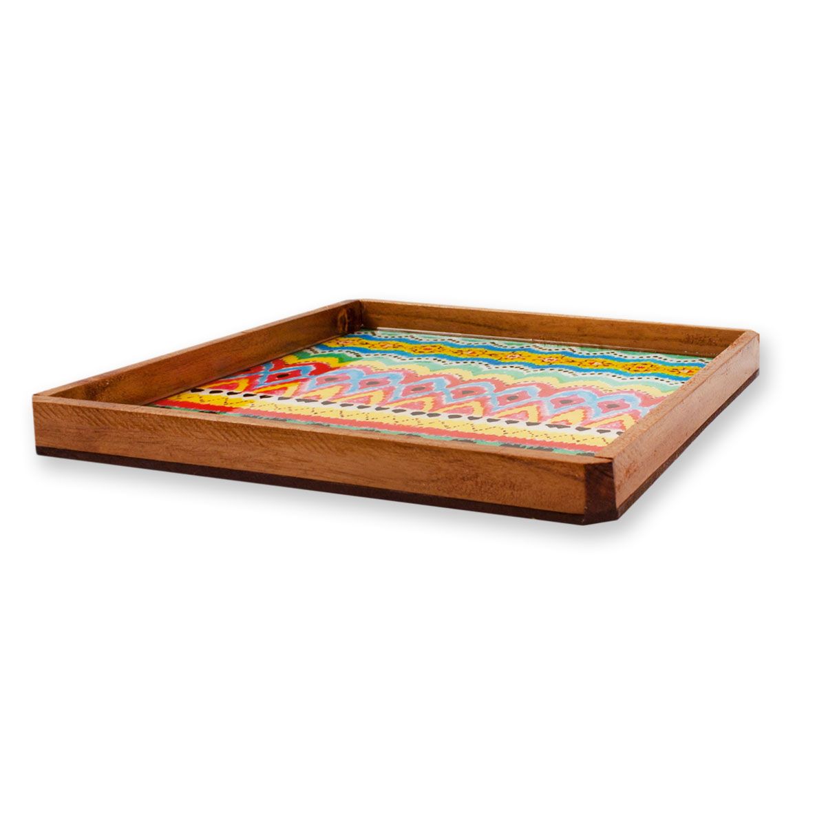 Ikkat Large Serving Tray