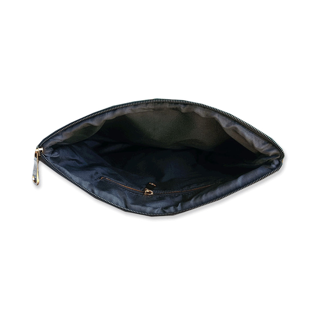Block-Printed Golden Circle Sling Bag