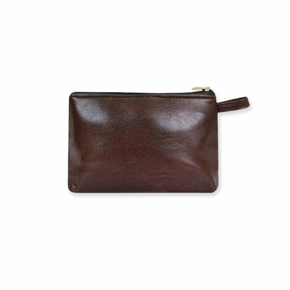 Leafy Ikkat Pouch Bag