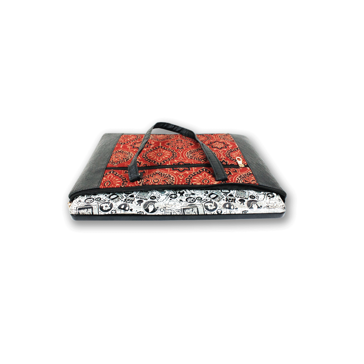 Red Rangoli Laptop Sleeve