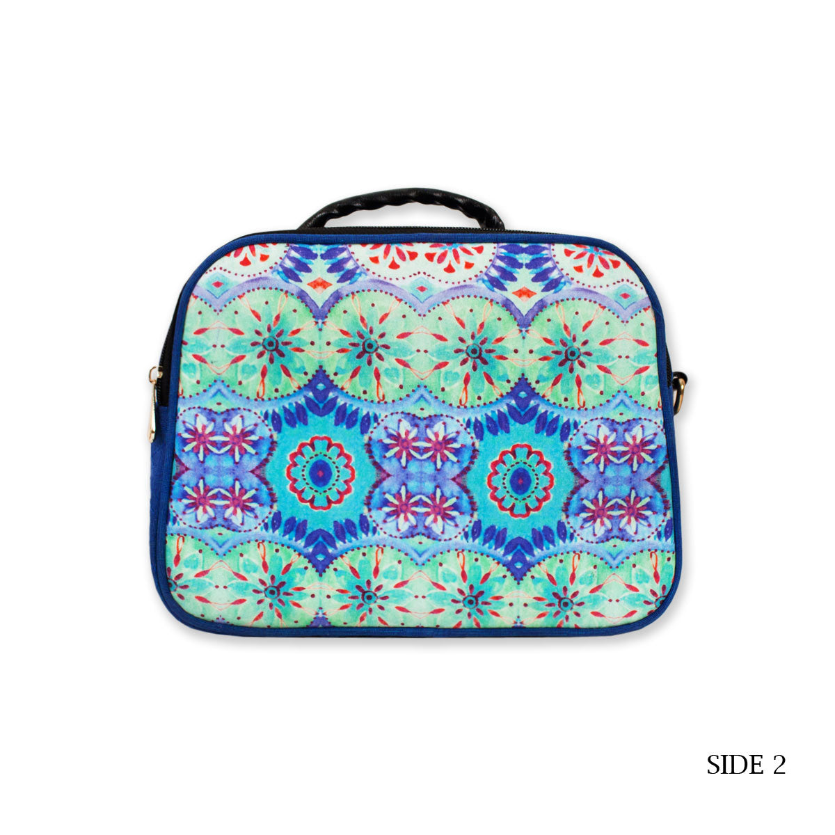 Maze Double Side Print Box Sling Bag